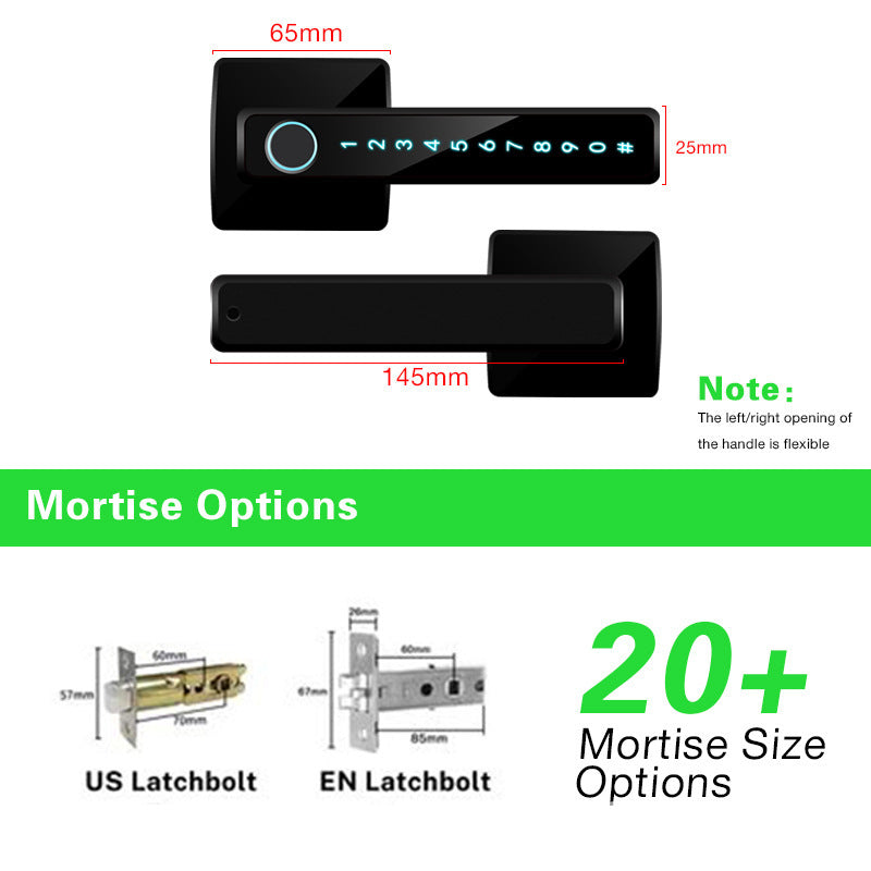 Smart Bluetooth Door Fingerprint Lock