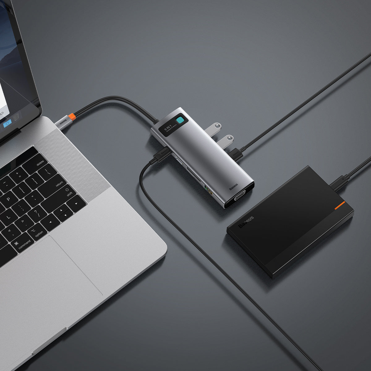 9 In 1 Multifunctional HUB Docking Station