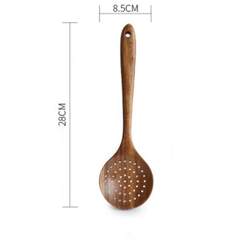 Household Non-stick Wooden Cookware Set