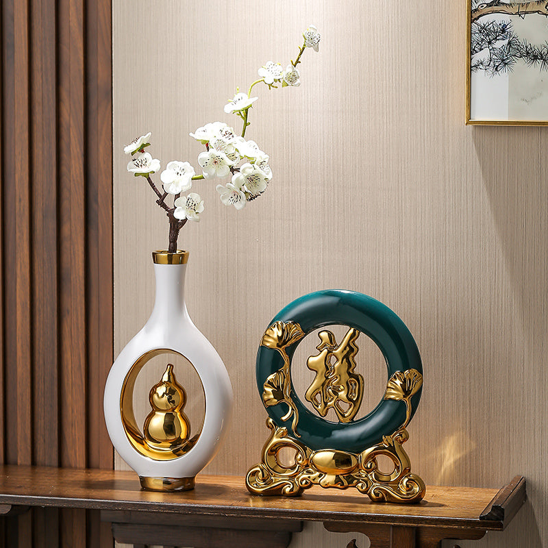 Creative Light Luxury Ornament Vase