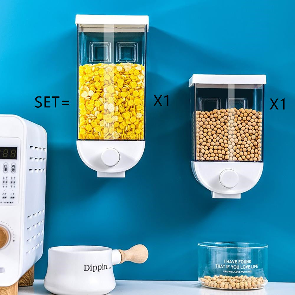Easy Press Container Cereal Dispenser