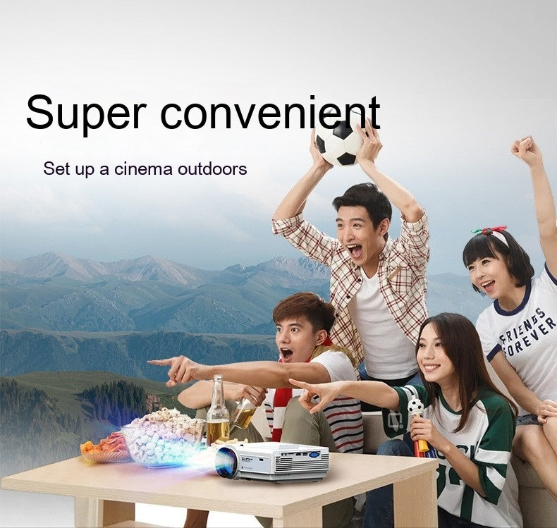 Portable HD Picture Home Projector