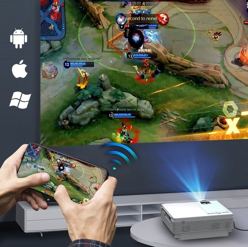 Portable HD Picture Home Projector