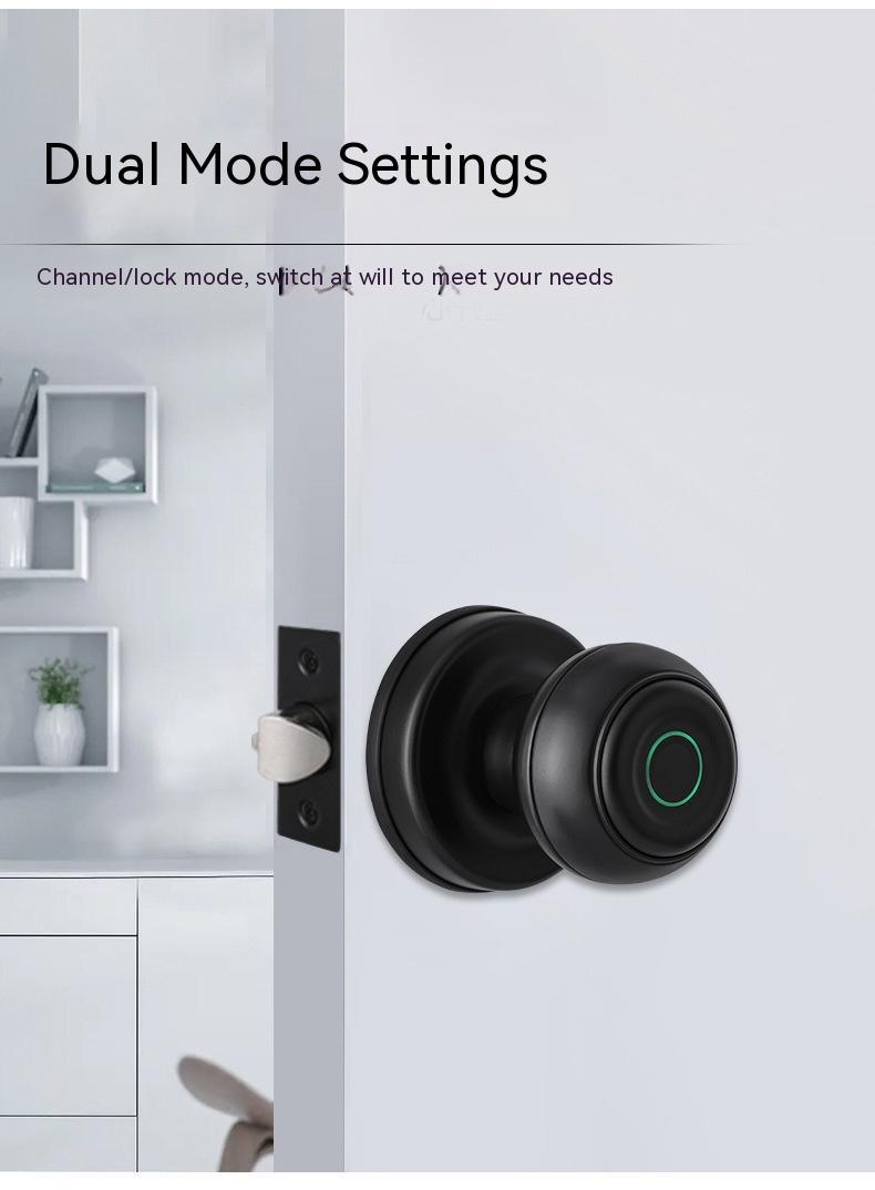Smart Security Door Knob Fingerprint Lock