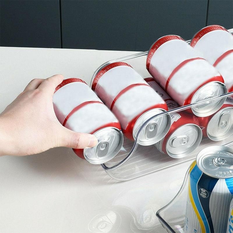 Transparent Beverage Holder For Fridge