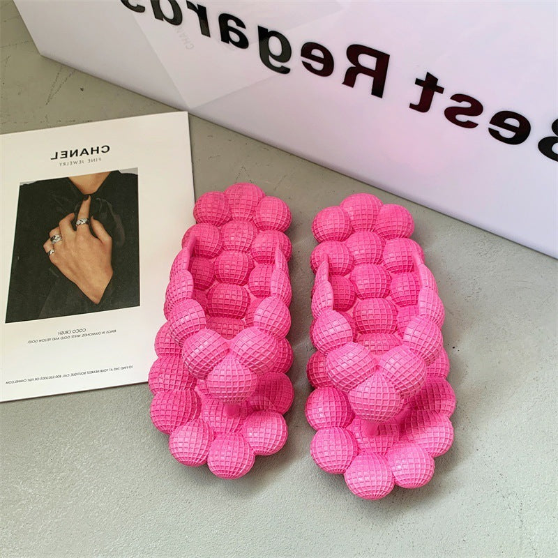 Anti-slip Indoor Massage Slippers In Summer