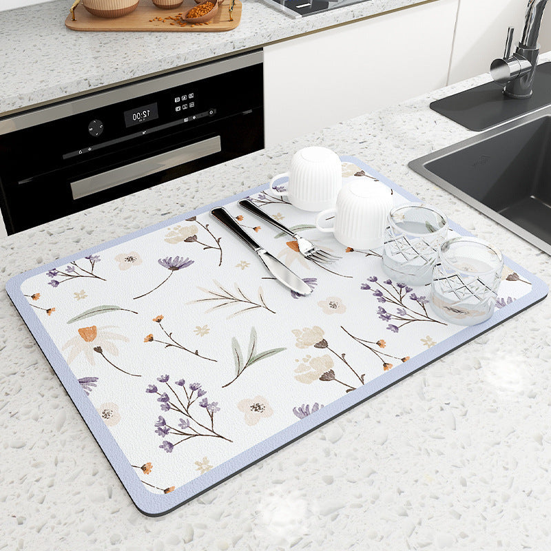 Kitchen Draining Teacup Mat