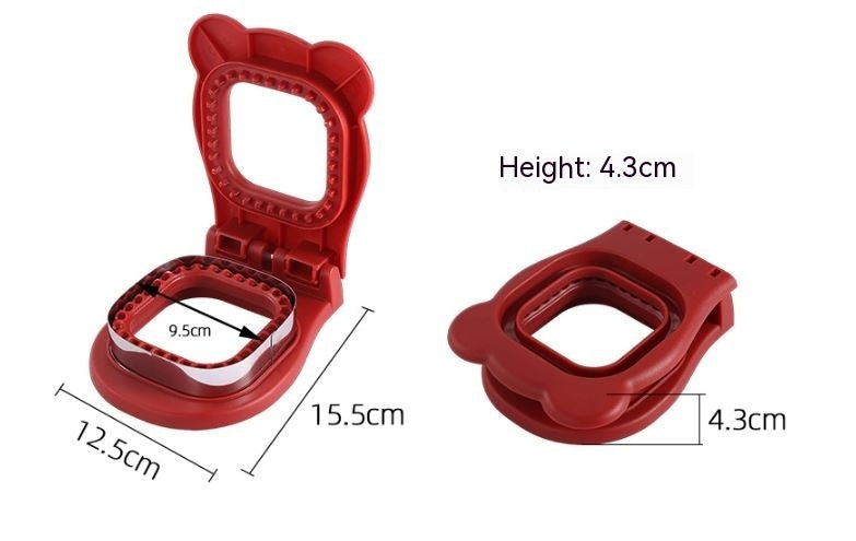 Stainless Steel Sandwich Pocket Maker Tool