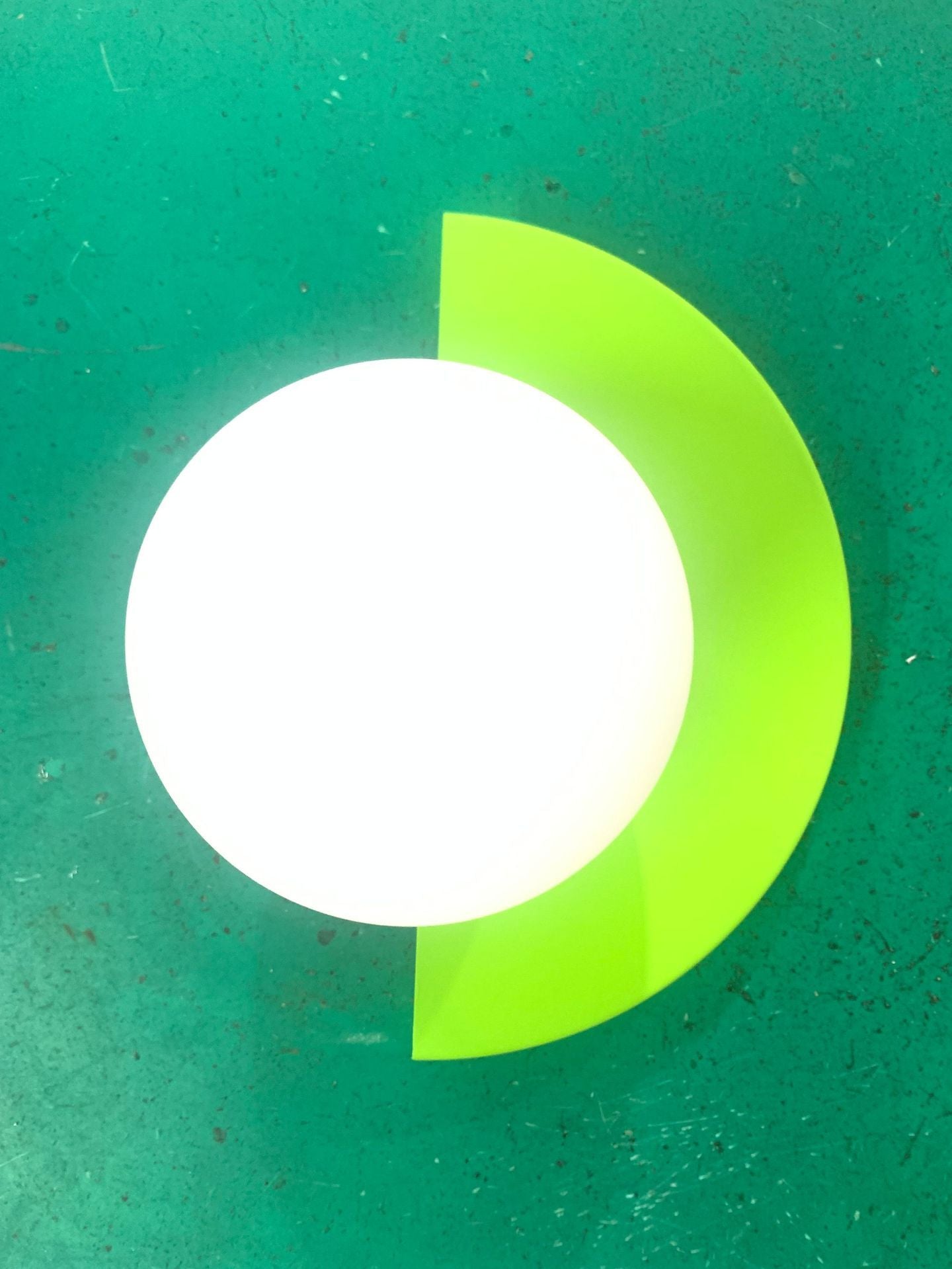 Simple Background Colorful Wall Lamp