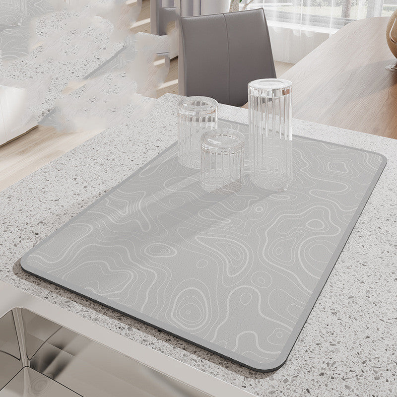 Kitchen Draining Teacup Mat