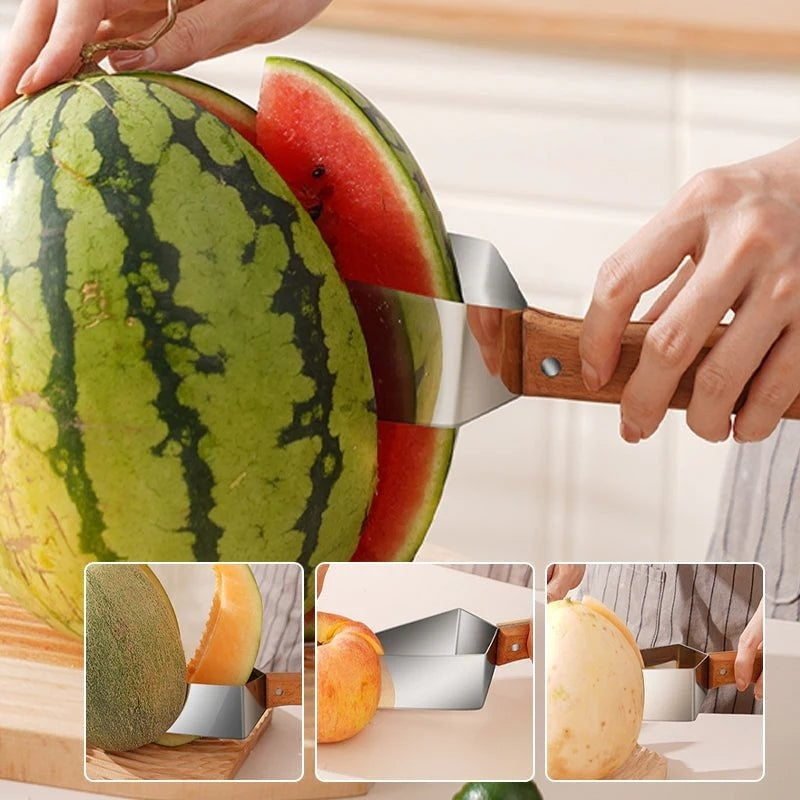 Stainless Steel Watermelon Triangle Splitter