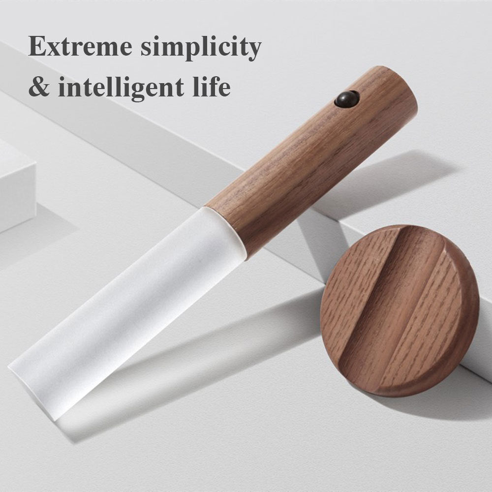 USB Magnetic Wood Cabinet Night Lamp
