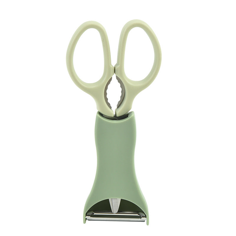 Multifunctional Stainless Steel Scissors & Grater