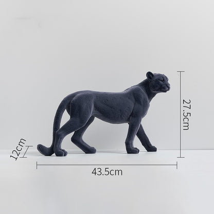 Leopard Resin Decor Ornaments