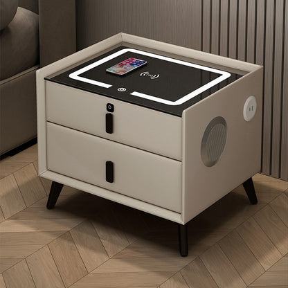 Smart Solid Wood Bedside Table