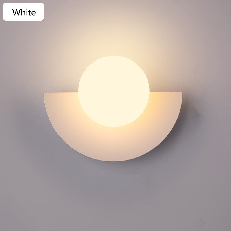 Simple Background Colorful Wall Lamp