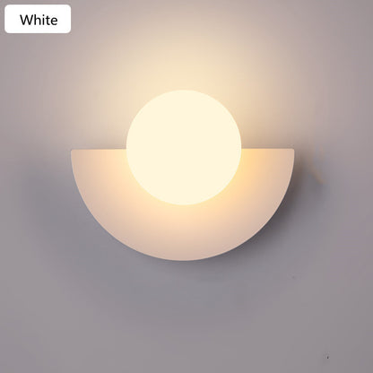 Simple Background Colorful Wall Lamp