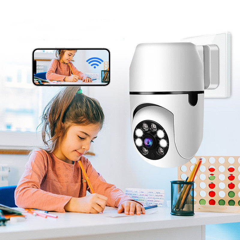 Wireless Plug-in Head Surveillance Camera