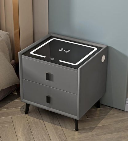Smart Solid Wood Bedside Table
