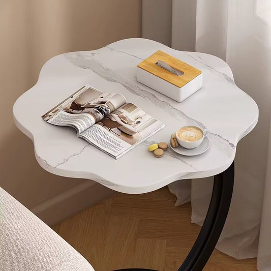 Creative Double Layer Small Round Table
