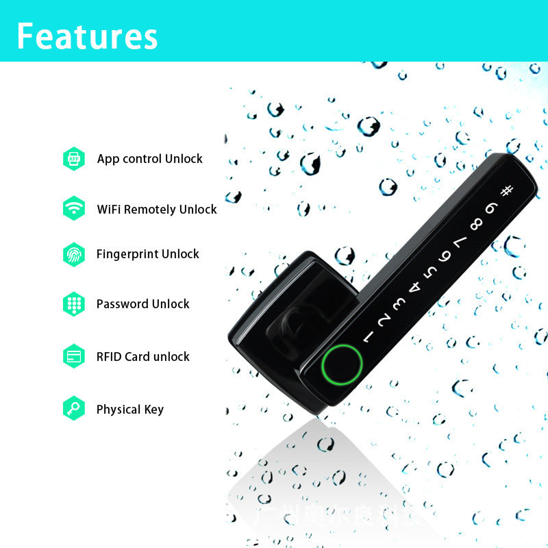 Smart Bluetooth Door Fingerprint Lock