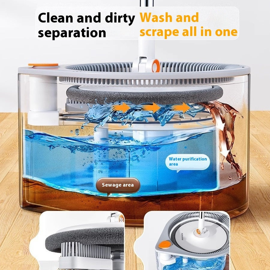 Household Automatic Rotating Single Mop