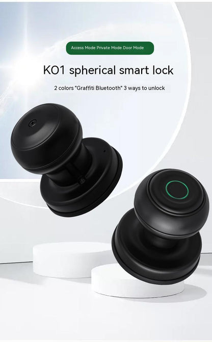 Smart Security Door Knob Fingerprint Lock