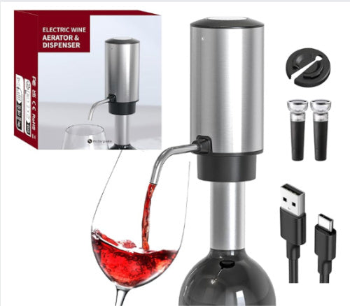 Stainless Steel Electric Wine Decanters