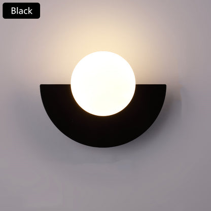 Simple Background Colorful Wall Lamp