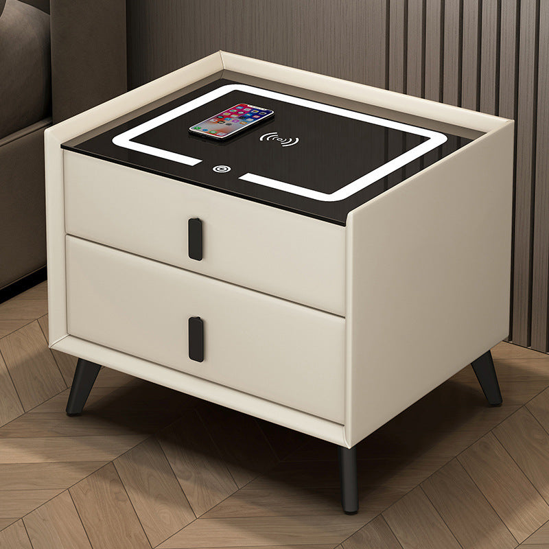Smart Solid Wood Bedside Table