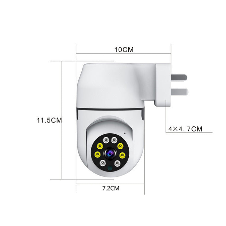 Wireless Plug-in Head Surveillance Camera