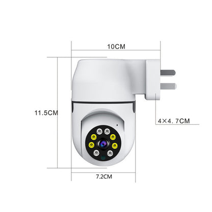 Wireless Plug-in Head Surveillance Camera